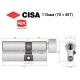 Цилиндр CISA RX (модульный) 115T (70*45T) никель матовый 5 ключей