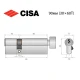 Циліндр CISA ASIX P8 90T (30*60T) нікель матовий