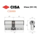 Цилиндр CISA C3000S (модульный) 65 (30*35) никель матовый 3 ключа