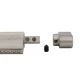 Цилиндр CISA C2000 100T (50*50T) никель матовый 3 ключа