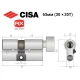 Цилиндр CISA RX (модульный) 65T (30*35T) никель матовый 5 ключей