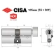 Цилиндр CISA RX (модульный) 105T (55*50T) никель матовый 5 ключей
