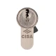 Цилиндр CISA C3000 60T (30*30T) никель матовый 5 ключей