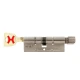 Цилиндр CISA AP4 S 110T (55*55T) никель матовый 5 ключей