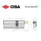 Цилиндр CISA ASIX P8 PRO 90T (60*30T) со штоком никель матовый 5+1 ключ