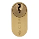 Цилиндр CISA Oval 08210 70 (35*35) овальный для электромех. замков