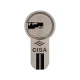 Цилиндр CISA AP4 S 110T (55*55T) никель матовый 5 ключей