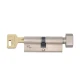 Цилиндр CISA C3000 60T (30*30T) никель матовый 5 ключей