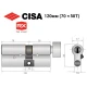 Цилиндр CISA RX (модульный) 120T (70*50T) никель матовый 5 ключей