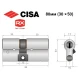 Цилиндр CISA RX (модульный) 80 (30*50) никель матовый 5 ключей