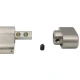 Цилиндр CISA ASIX P8 85T (50*35T) никель матовый 3 ключа