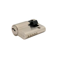 Циліндр половинка CISA C2000 45 (35*10) нікель матовий 5 ключів