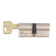 Цилиндр CISA C3000 65 (30*35) никель матовый 3 ключа
