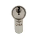 Цилиндр CISA C3000 95T (40*55T) никель матовый 3 ключа