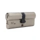 Цилиндр CISA C3000 80 (40*40) никель матовый 5 ключей