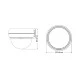 IP-відеокамера 5Mp TVT TD-9552E3B-A (D/AZ/PE/IR2) f=2.8-12mm з мікрофоном