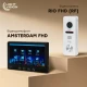 Комплект відеодомофона Light Vision з електрозамком: домофон 7" AMSTERDAM FHD Black, відеопанель 2Mp RIO FHD (RF) White зі зчитувачем Mifare, електромеханічний замок Trinix TRX Fass Steel