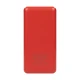 Повербанк 50000mAh Power Bank Kraft KPB-1650L Red 2 світлодіоди
