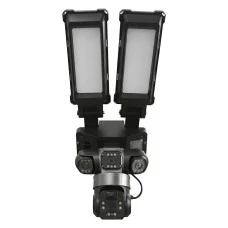 IP PTZ-відеокамера автономна з 4G, прожектором та сонячною панеллю 3Mp+3Mp+3Mp Light Vision VLC-1223IGL/3C (Lamp+Solar) f=4mm, на акумуляторних батареях