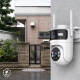IP PTZ-відеокамера з WiFi 4Mp+4Mp Light Vision VLC-9304WI/2C (Tuya) f=4mm, ІЧ+LED-підсвічування, з мікрофоном