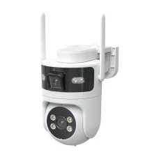 IP PTZ-відеокамера з WiFi 4Mp+4Mp Light Vision VLC-9304WI/2C (Tuya) f=4mm, ІЧ+LED-підсвічування, з мікрофоном