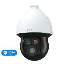 Тепловізійна IP-відеокамера TVT TD-5635E1-VT2(PE/432/VL30/25mm) Thermal 384*288 f=25mm Optical PTZ 4Mp f=4.8-154mm