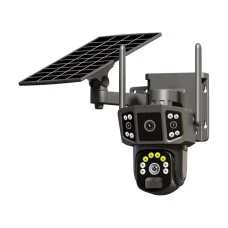 IP PTZ-відеокамера автономна з 4G та сонячною панеллю 3Mp+3Mp Light Vision VLC-9430IG/2C3S (Solar) f=4mm, на акумуляторних батареях