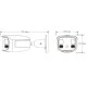 IP-відеокамера панорамна 4Mp*2 TVT TD-9482E3B-DP f=2.8mm, ІЧ+LED підсвічування, 2 мікрофони