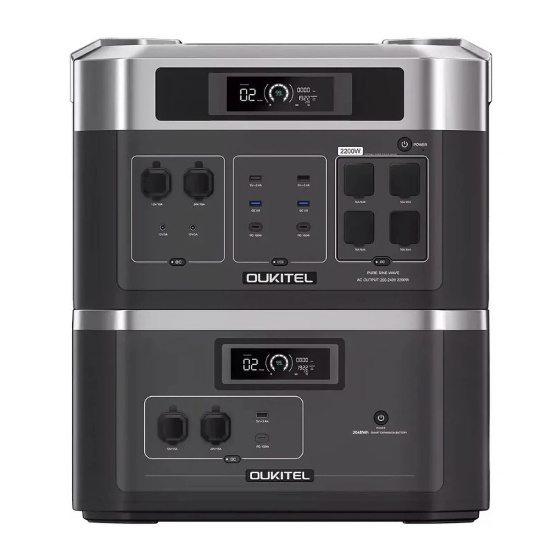 Комплект зарядна станція та додаткова батарея Oukitel BP2000+B2000