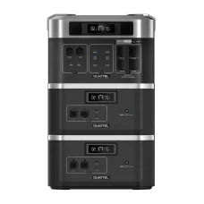 Комплект резервного живлення Oukitel на 6144 Вт·год: зарядна станція BP2000E PRO (2048 Вт·год / 3600 Вт) та 2 додаткові батареї B2000 (2048 Вт·год)