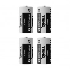 Комплект Батарея CR123A Trinix 3V LiMnO2 1700mAh (4 шт.) для датчиків Ajax, Tiras Orion Nova X, TriniX