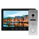 Комплект відеодомофона Light Vision: домофон 7" AMSTERDAM FHD Black та відеопанель RIO FHD Silver