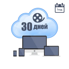 Хмарне зберігання для P2P камер ATIS на 1 рік з глибиною архіву 30 днів