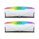 Модуль пам`ятi DDR4 2х8GB/3200 Apacer NOX RGB White (AH4U16G32C28YNWAA-2)